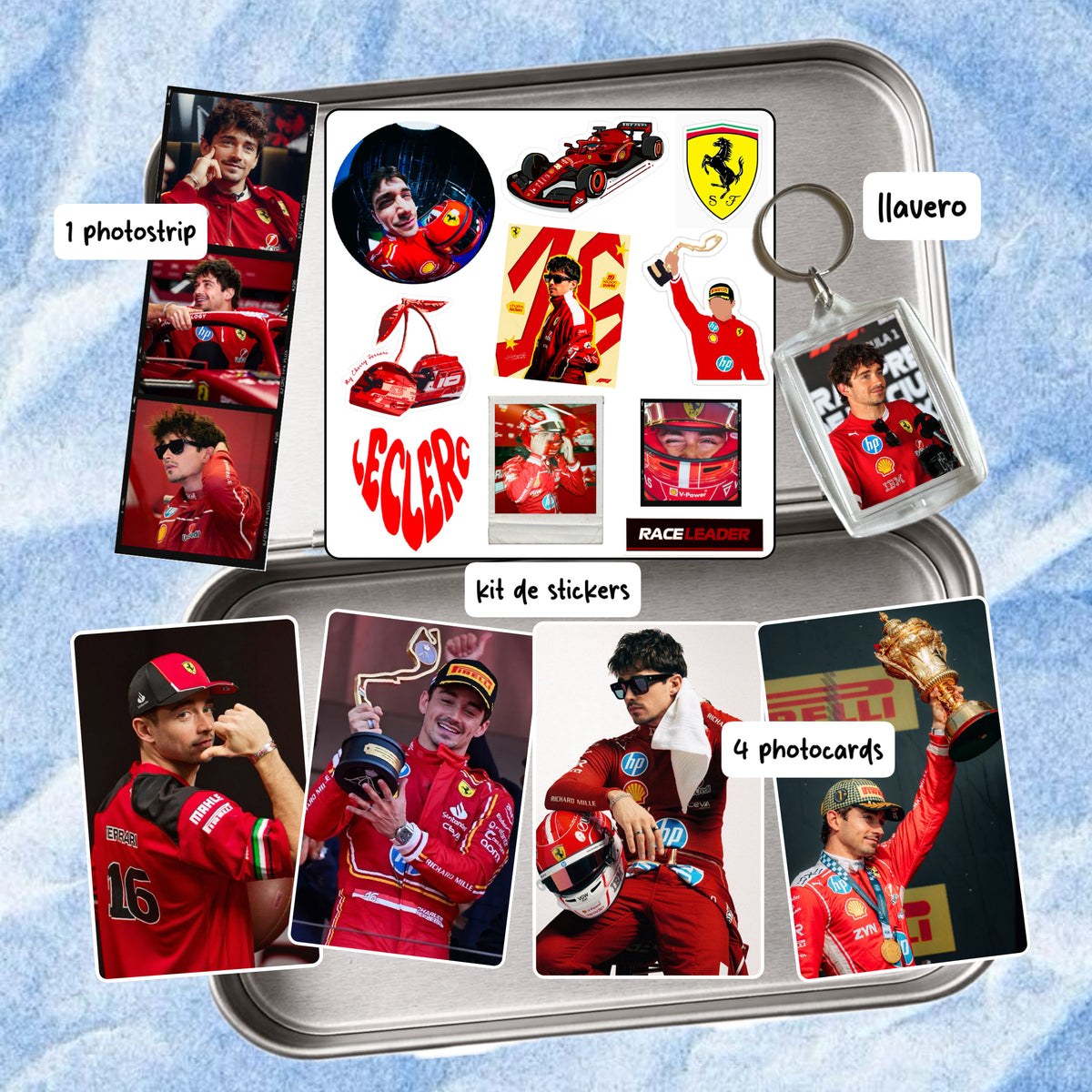 Fan kit Charles Leclerc