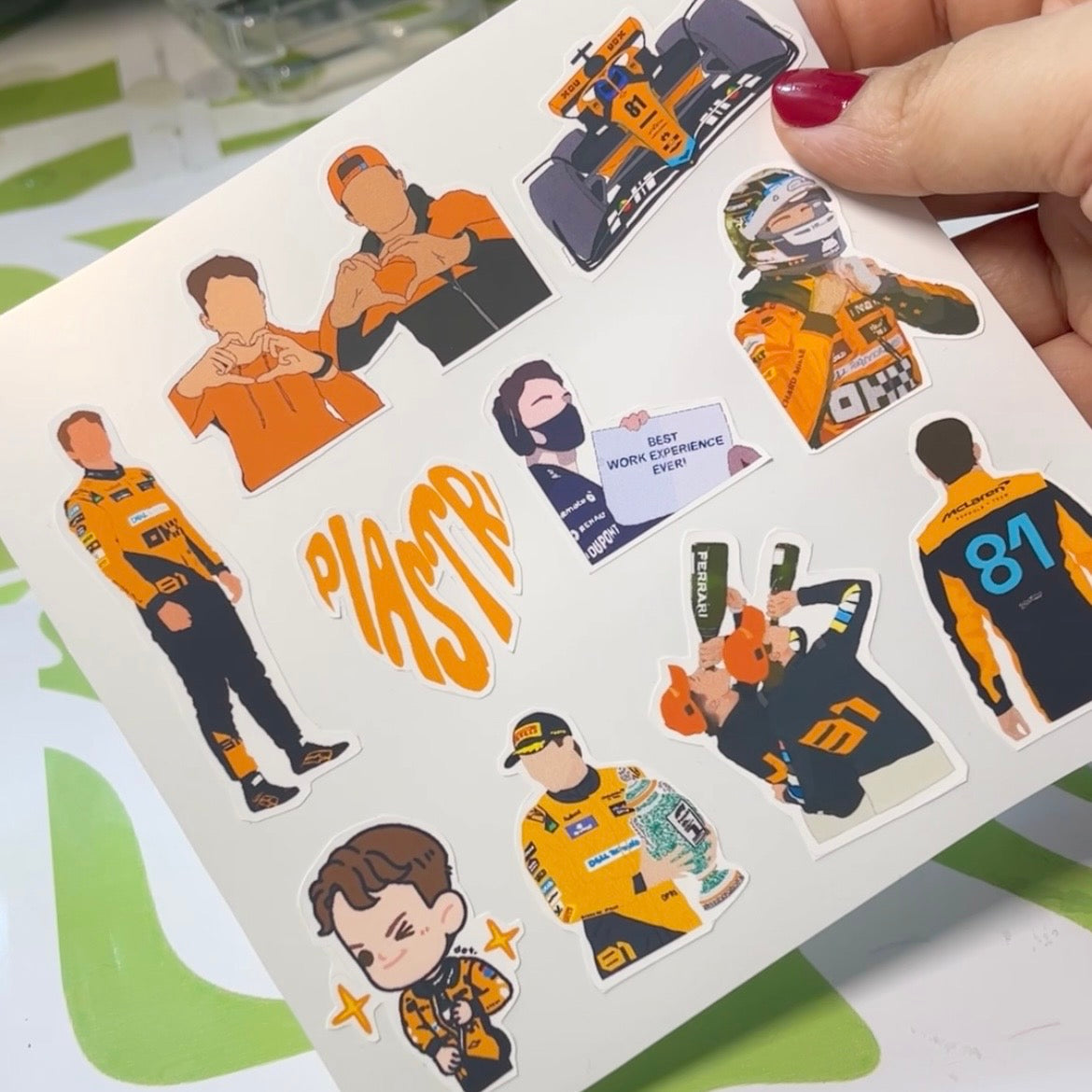 oscar piastri FANBOX