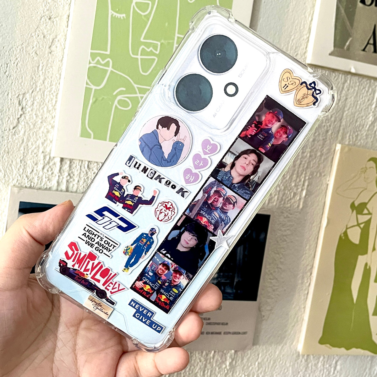 Checo + Max + Jungkook BTS