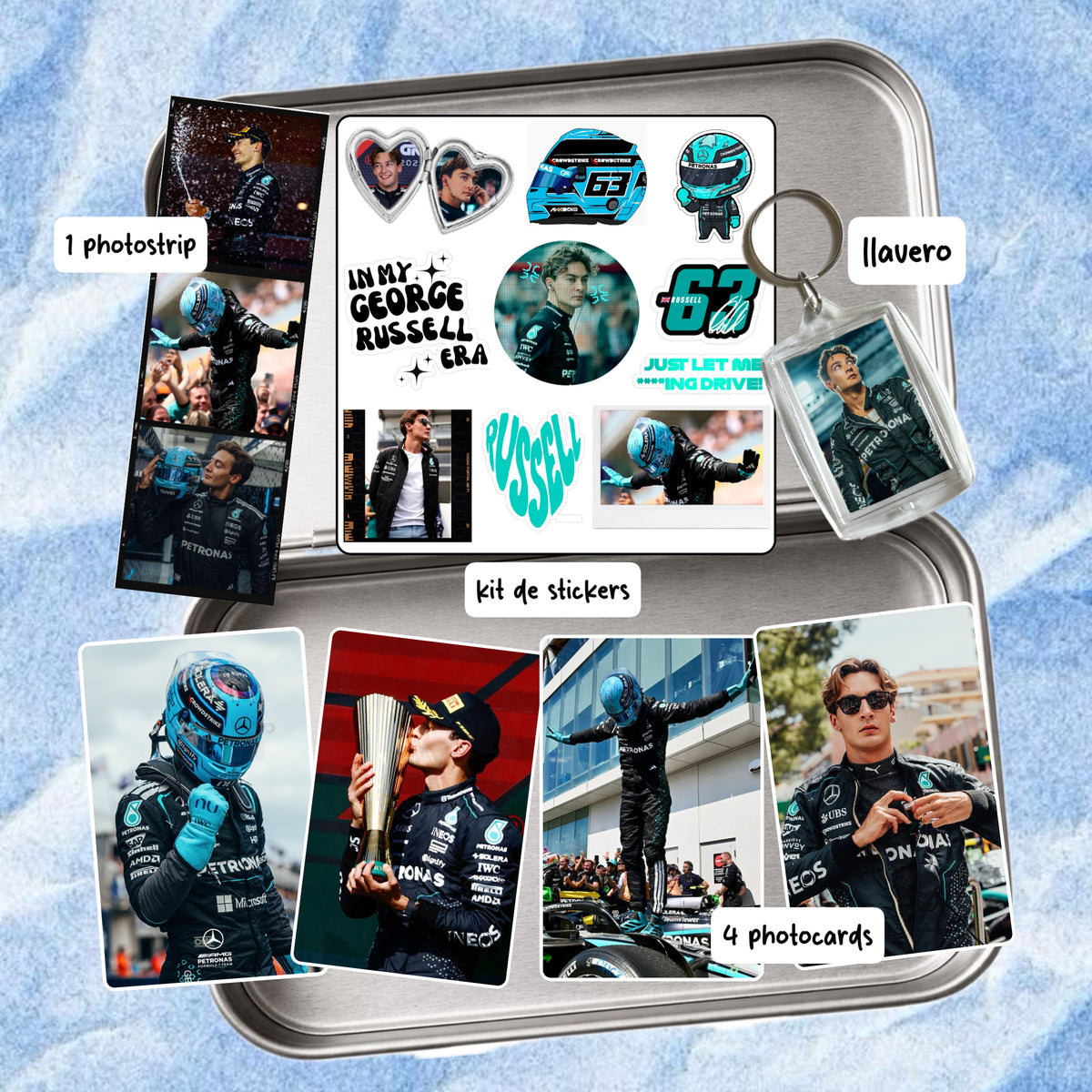 Fan kit George Russell