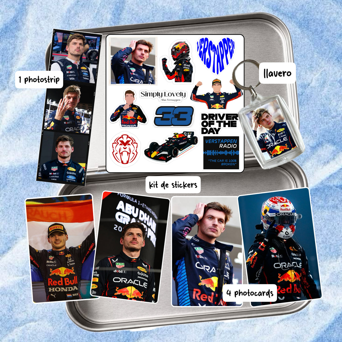 Fan kit Max Verstappen